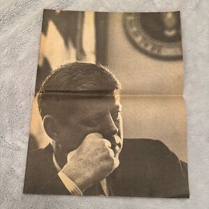 Vintage 1963 Detroit News JFK Special Report Newspaper John F Kennedy